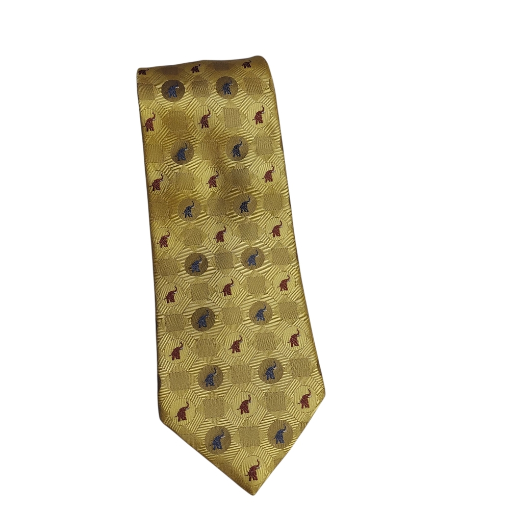 Jim Thompson Elephant Silk Tie